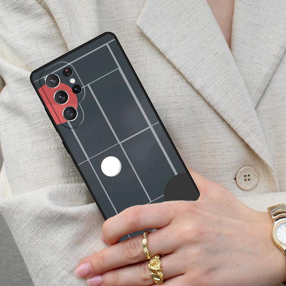 Table Tennis Sport Cell Phone Case for Samsung Galaxy S26 Ultra S25 S24 S23 S22 S21 S20 Note10 Cover