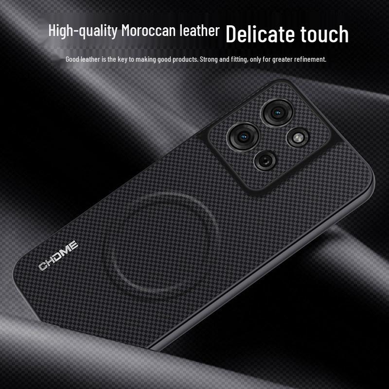 Motorola G75 Magnetic Protective Case - Full Coverage, Anti-Drop, High-End Texture