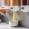 Sagit Kitchen,Food,Storage,Easy,Press,Container,Cereal,Dispenser,Wall,Mounted
