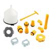 15Pcs/Set Universal Vehicles Pour Oil Tool Spill Proof Coolant Filling Kit Plastic Filling Funnel Spout Car Accessories