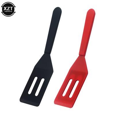 Mini spatule en silicone de qualité alimentaire, cuillère antiadhésive pour poêle à frire, spatule pour œuf au plat, steak, outils de cuisson, accessoires de cuisine