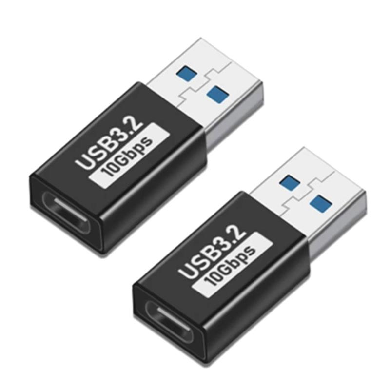 USB 3.1 to Type C Adapter Male Female OTG Connectors for Fast Data Transfer Up to 10Gbps for Multiple Devices
