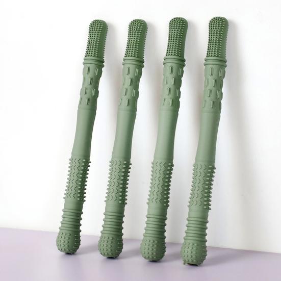 4 buc silicon chew stick alimentar grad BPA gratuit reutilizabil stres relief senzorial oral motor stick masticabil jucărie pentru nevoi speciale chewers