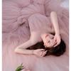 Wedding Photo Title Clothing  Beautiful Pink Light Wedding Dress Colored Dress Couple Mori