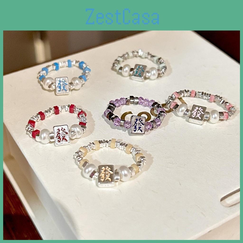 S925 Stylish Silver Ring With Colorful Gemstone Accents And Eyecatching Shape Geometric