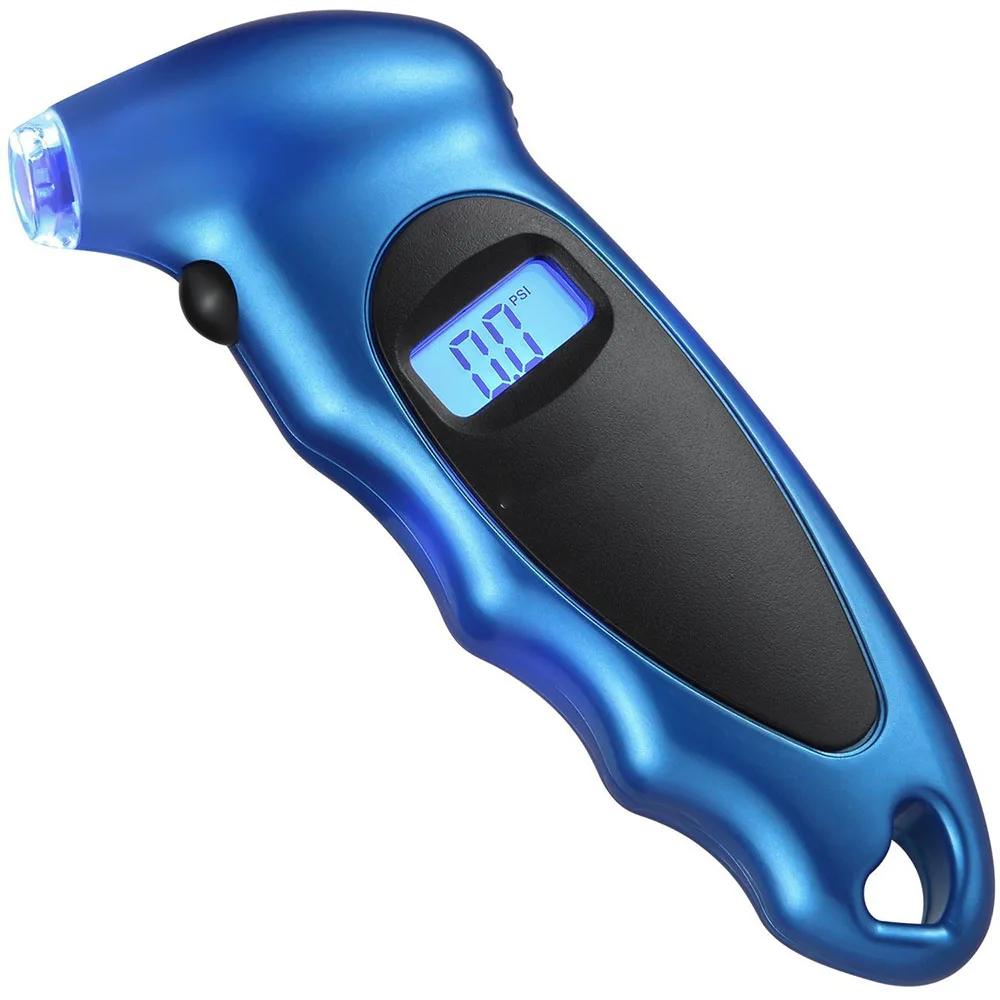 New Backlit Tire Pressure Gauge, High-precision Digital Tire Pressure Monitoring, Car Tire Air Pressure Meter, LCD Display
