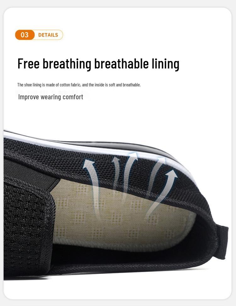 Men's Summer Breathable Mesh Casual Sneakers - Trendy, Versatile, Soft Sole Board Shoes
