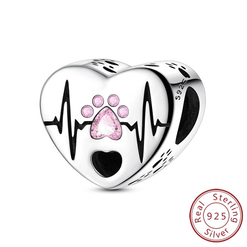 New Copper Charms Luminous Whale Turtle Bear Charm Beads For Original Bracelet Pendant Women Girl Diy Jewelry Gift