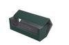 THE GORILLA CASE Large Capacity Deck Case, PU Leather Storage Box, Holds Approximately 400 Decks (Moss Green)