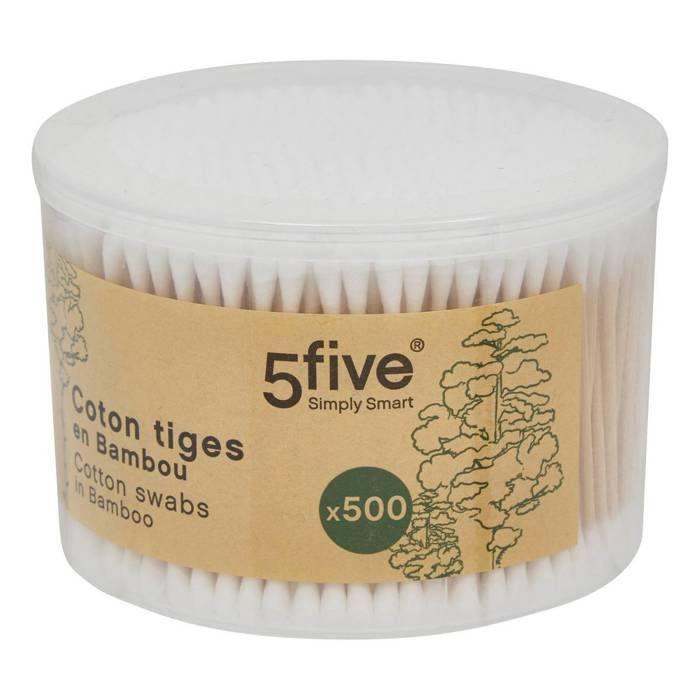 5five - Boîte 500 Cotons-tiges Bambou