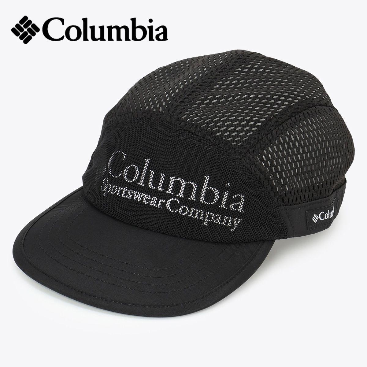 Used Columbia Bad Ax Pass Cap Mesh Cap Omni Freeze Zero UPF50 Cooling Function UV Protection Outdoor Cap One Size Fits Most PU5638 Black