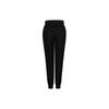 Asics Solid Color Outdoor Casual Elastic Drawstring Cuffed Knitted Sports Pants Women Bottoms Black 2032C827-001