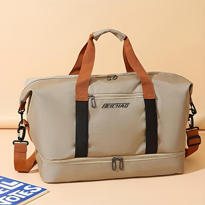 Men And Women Gym Bags, Travel Storage Luggage Bags, Large Capacity Multifunctional Carry-On Bags, Sports Fitness Bags