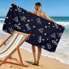 Harry Potter Print Beach Towel, Large Soft Quick Dry Towel for Beach Camping Swimming