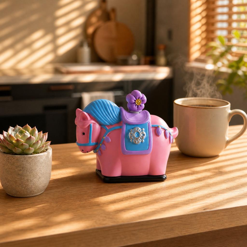 Horse Toothpick Holder, Cute Desk Decoration for Home , Creative Table Decor