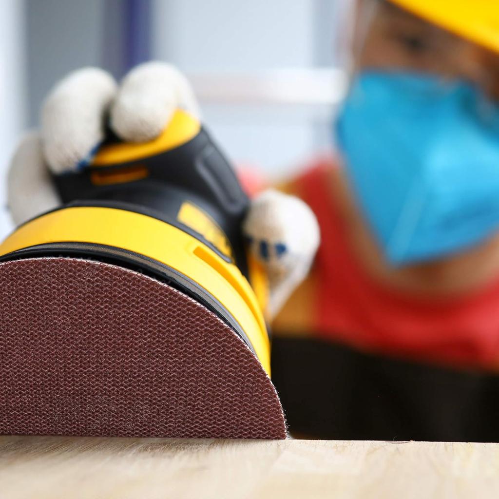 5-6 Inch Mesh Abrasive Sanding Discs Dust-Free 80-1000 Grit Dustless Net Sandpaper Anti-Clog Sheets for Wood Car Drywall