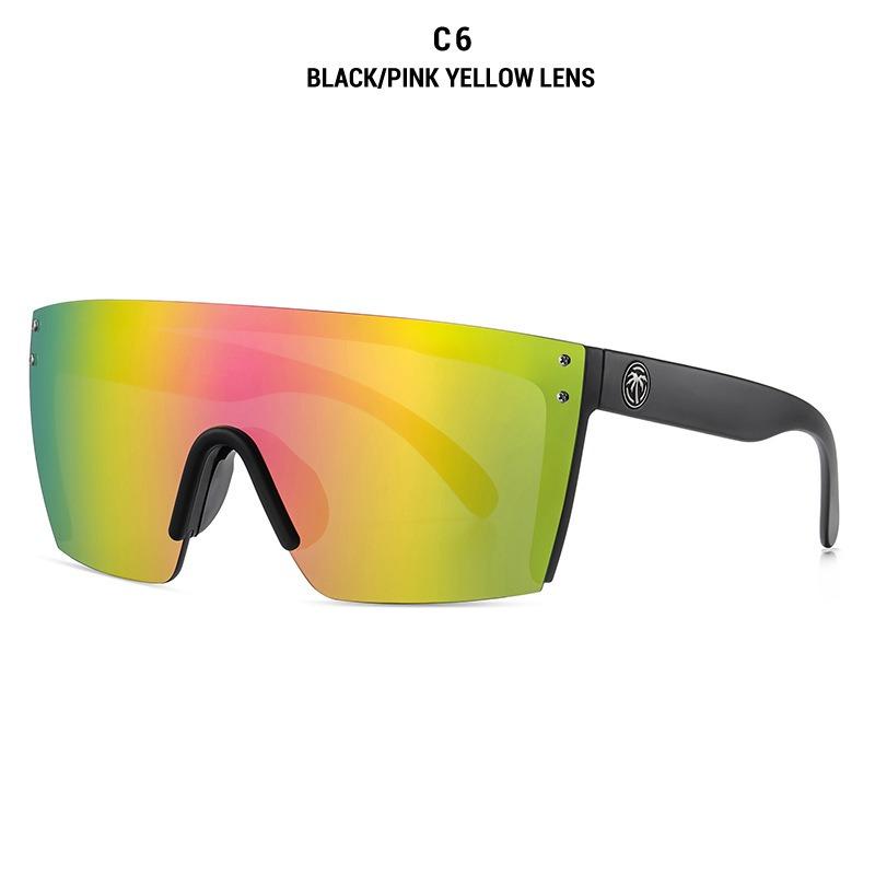 Vague de Chaleur Transfrontalière Meilleures Ventes Lunettes de Vélo Monture Large Film Authentique de Haute Qualité Lunettes de Soleil de Sport d'Extérieur