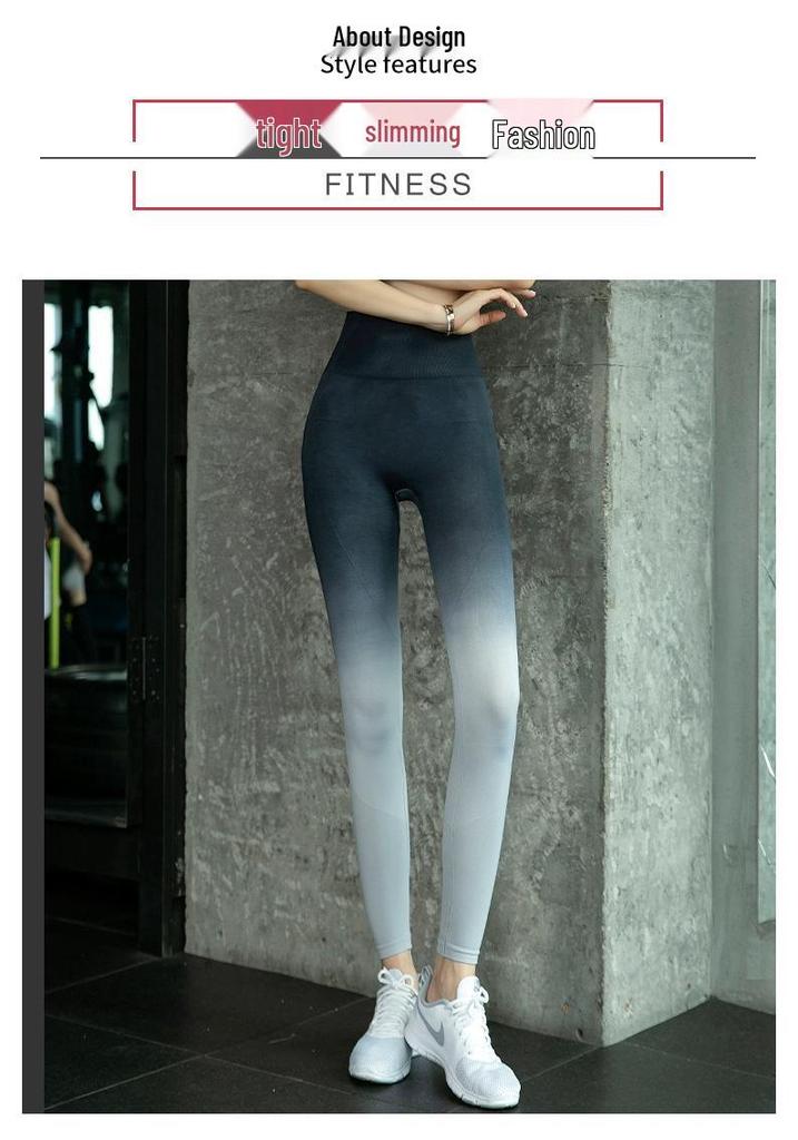 Hohe Taille Yoga-Hose - Damen Sommer Hüfthebend, Bunte Lauf- & Trainingsleggings