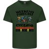 Weekend Forecast Cycling Cyclist Bicycle Unisexs Light Cotton TShirt
