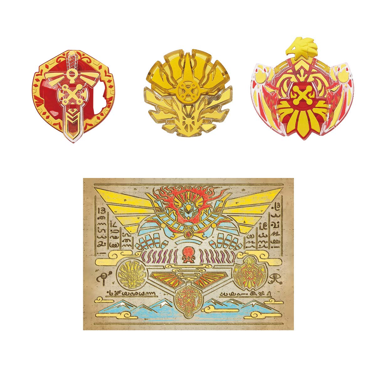 

Набор пуговиц Kedama no Gonjiro Collection Zeus [Bandai]