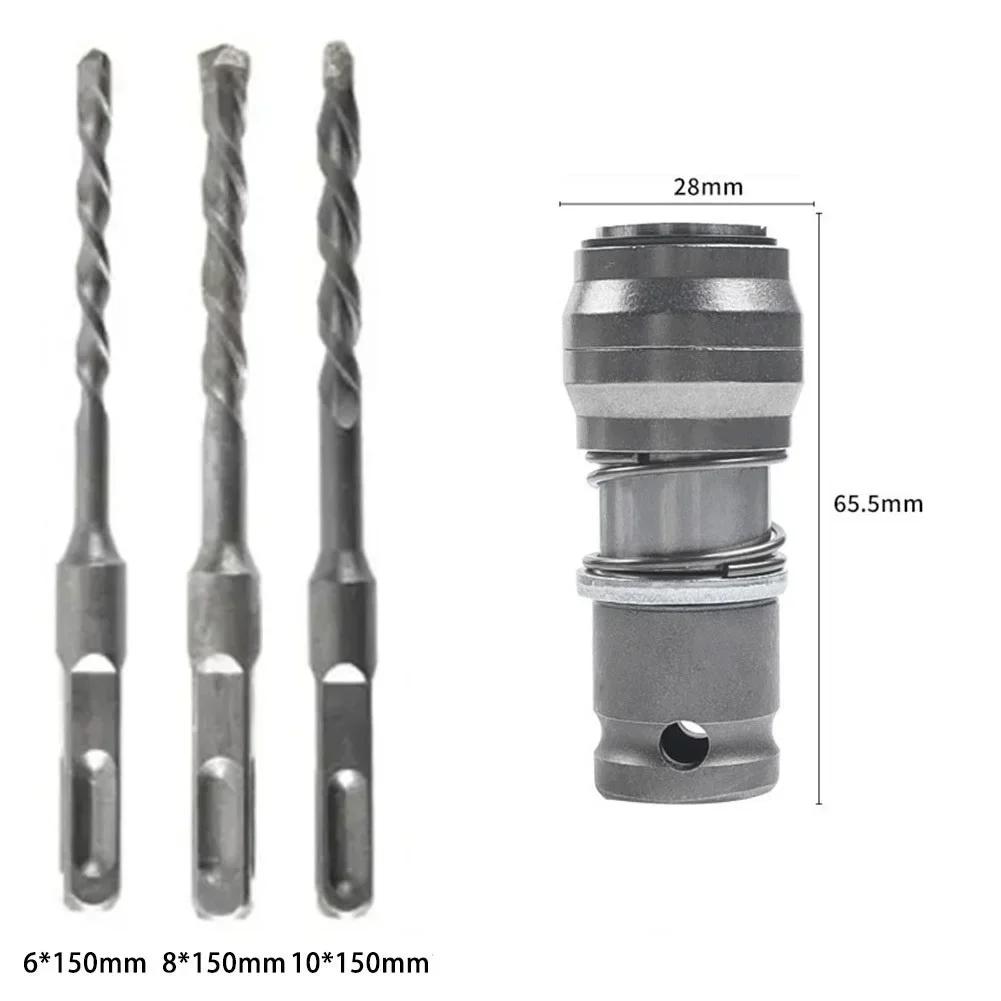 Electric Wrench Converter Wrench To Electric Hammer Converters For Drilling Set Electric Wrench Converter Wrench To Electric