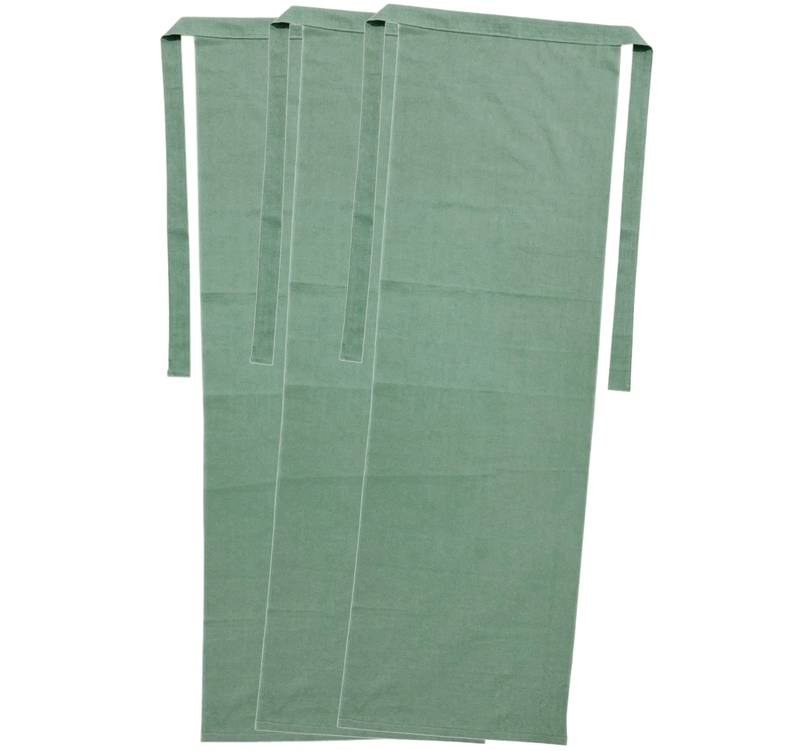 

Edoten Men s Etchu Fundoshi (Loincloths) - Nashien Dyed, 100% Cotton, Made in Japan, One Size Fits All, Set of 3, Chigusa Nezu Plain (Green)
