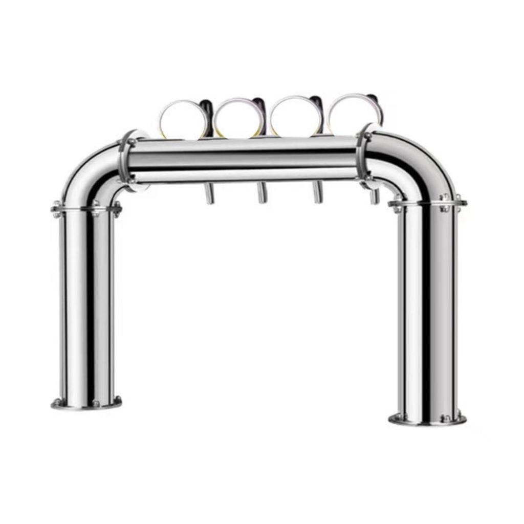 4 Faucet Beer Dispenser Reflective Arch 4head