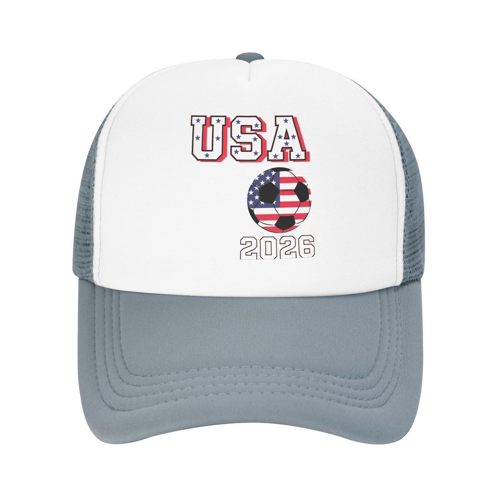 Personalized  Football Soccer Cups Baseball Cap Outdoor Unisex Womens Adjustable USA Canada Mexico Dad Hat Autumn
