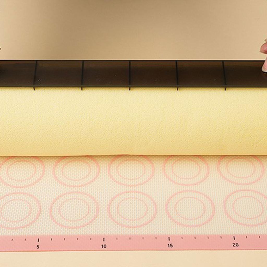 4Pcs Cake Cutting Roll Scale Ruler Cake Measuring Marker Draw Balance Ruler Cake Mold Fondant Icing Decorate Tool