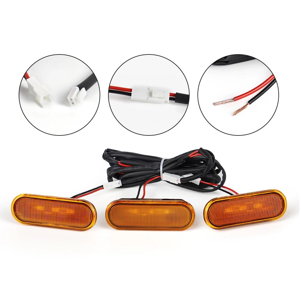 Front LED Grille Lights for Ford Bronco 2025 2025 2025 2025 2-door and 4-door. (Not Recommend for Other Models)