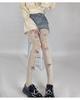 Neue Süße Niedliche Damen Strumpfhosen mit Schleife Japanischer Stil Lolita Kawaii Oberschenkelhohe Strumpfhose Strumpfhose Ausgeschnittene Netzstrumpfhose