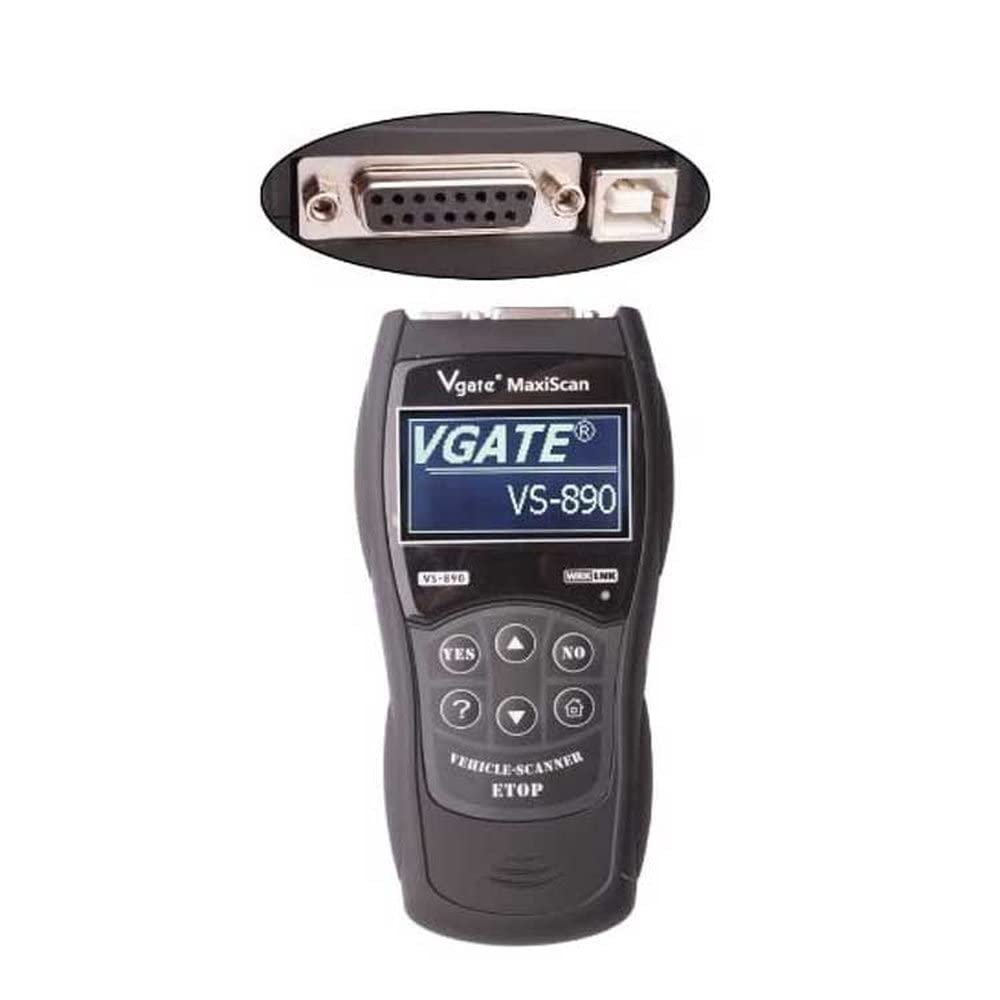 ORIGINCOM OBD2 Diagnostika Snadno Jen Zapojte Do Podrobně Diagnostikujte Vaše Univerzální Diagnostické Vgate Maxiscan VS890 Nástroj, Použití, Zařízení,