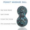 Massage Ball Double Lacrosse Ball Mobility  Peanut Ball for Self-Myofascial Release Deep Tissue Massage Tool