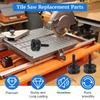 Pack Of 3 High Quality Replacement Roller Wheel For Tile Chainsaws With Quiet Bearings And Sturdy Construction