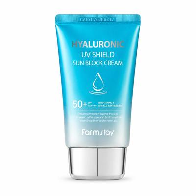 Hyaluronic UV Shield Sun Block Cream SPF50+ PA++++ 50g (3 Options)