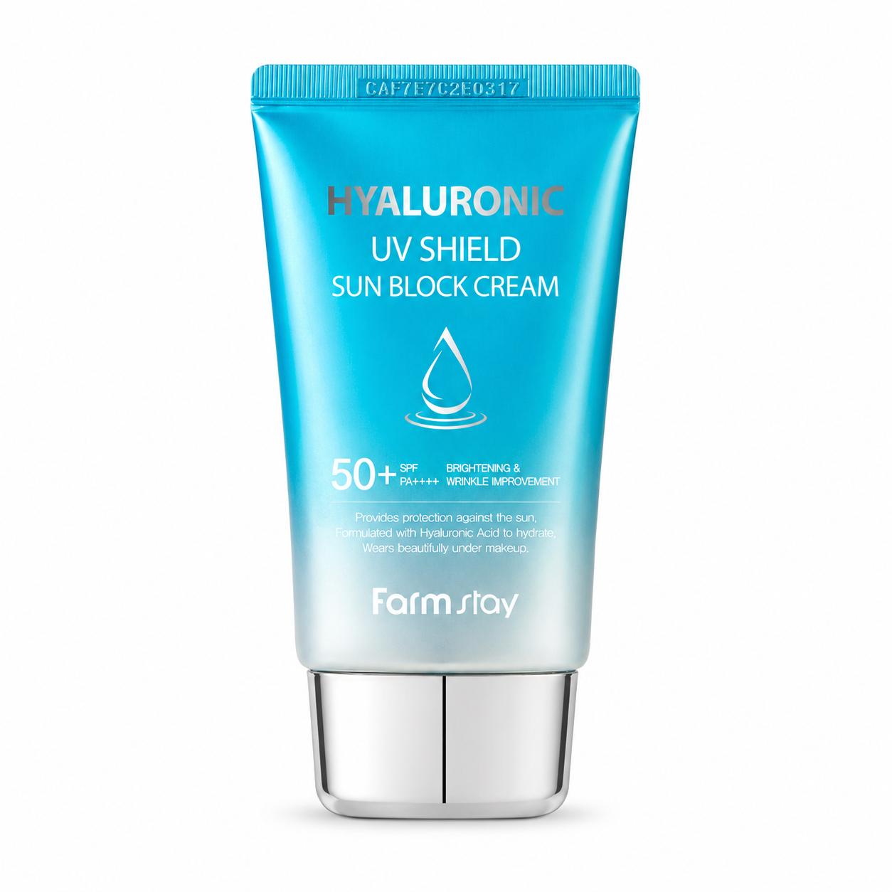 Farm stay Гиалуроновый солнцезащитный крем-щит SPF50+ PA++++ 50г (3 варианта) # UV Shield 50ml x 1pcs