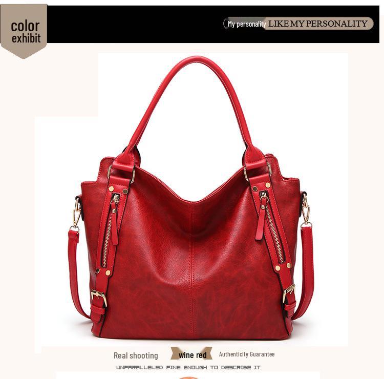 Guangzhou Women's European & American Style Handbag - Generous Single Shoulder & Crossbody Bag