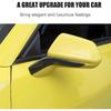RT-TCZ Rearview Side Mirror Decoration Trim Cover Accessories for Chevrolet Chevy Camaro 2017 2018 2019 2020 2021 2022 (Carbon Fiber Grain)