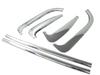 BRIGHTZ Bluetec Canter Chrome Pillar and Chrome Window Mould Set Bluetec Canter 15846 (6 Pieces) [TRUCK-L-061]