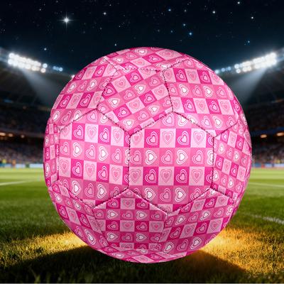 1pc Heart Background Size 5 Soccer Ball Professional Lightweight Durable Match Training Football Indoor &Outdoor Sports BallTraining Ball Y9