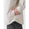 MUJI Men's Washed Broad Fit Long Sleeve Shirt