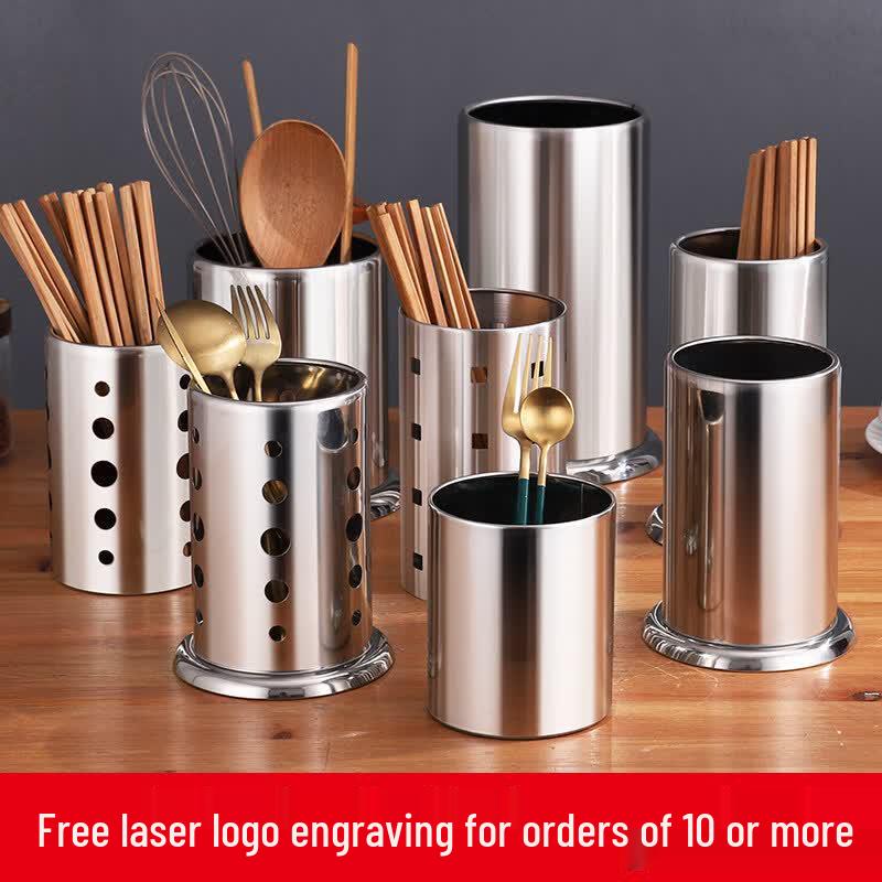 Stainless Steel Chopstick and Skewer Holder