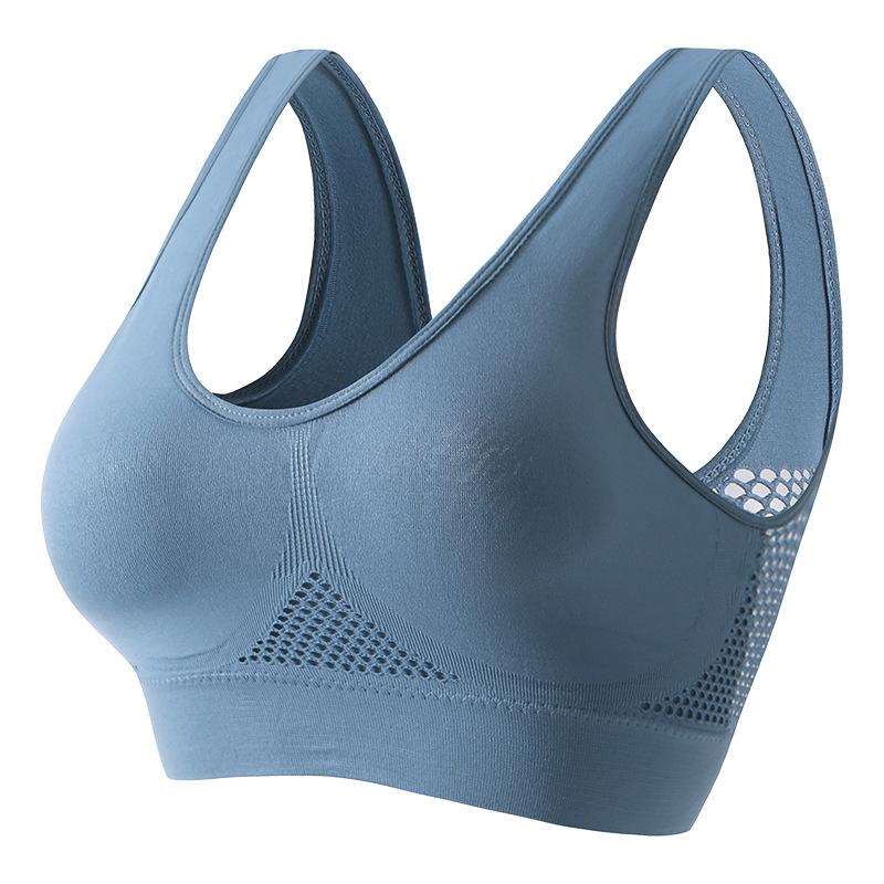 Soutien-gorge de sport à dos magnifique, résistant aux chocs, pour la course à pied, le fitness, anti-affaissement, collection supérieure, soutien doux, gilet de yoga haute résistance pour femme