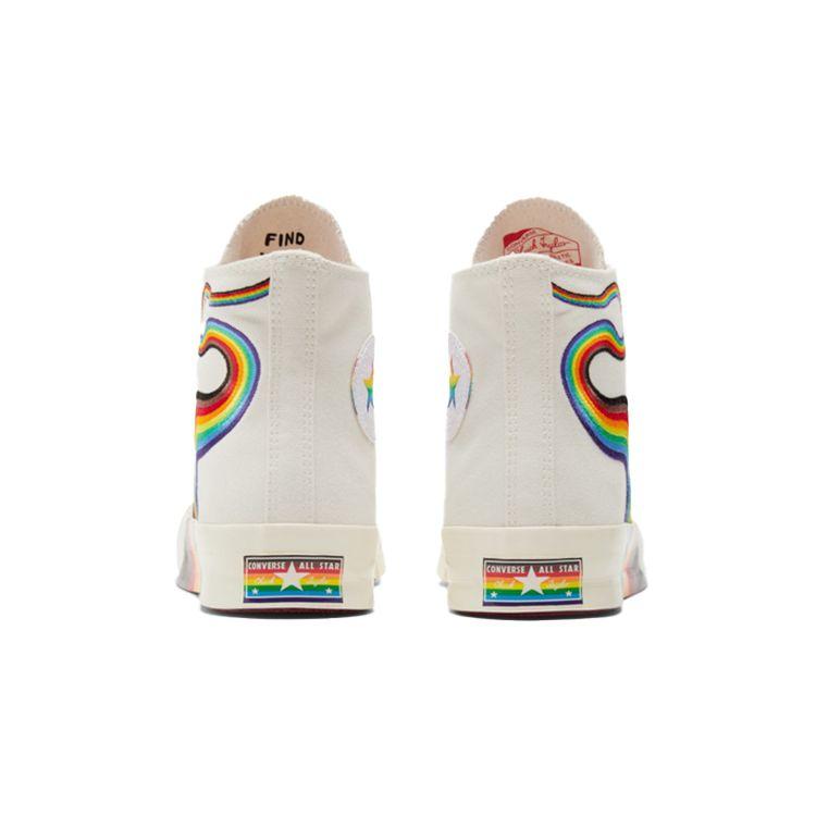 Converse Chuck 70 High Pride Unisex Sneakers Multi-Color Egret Multi 170821C