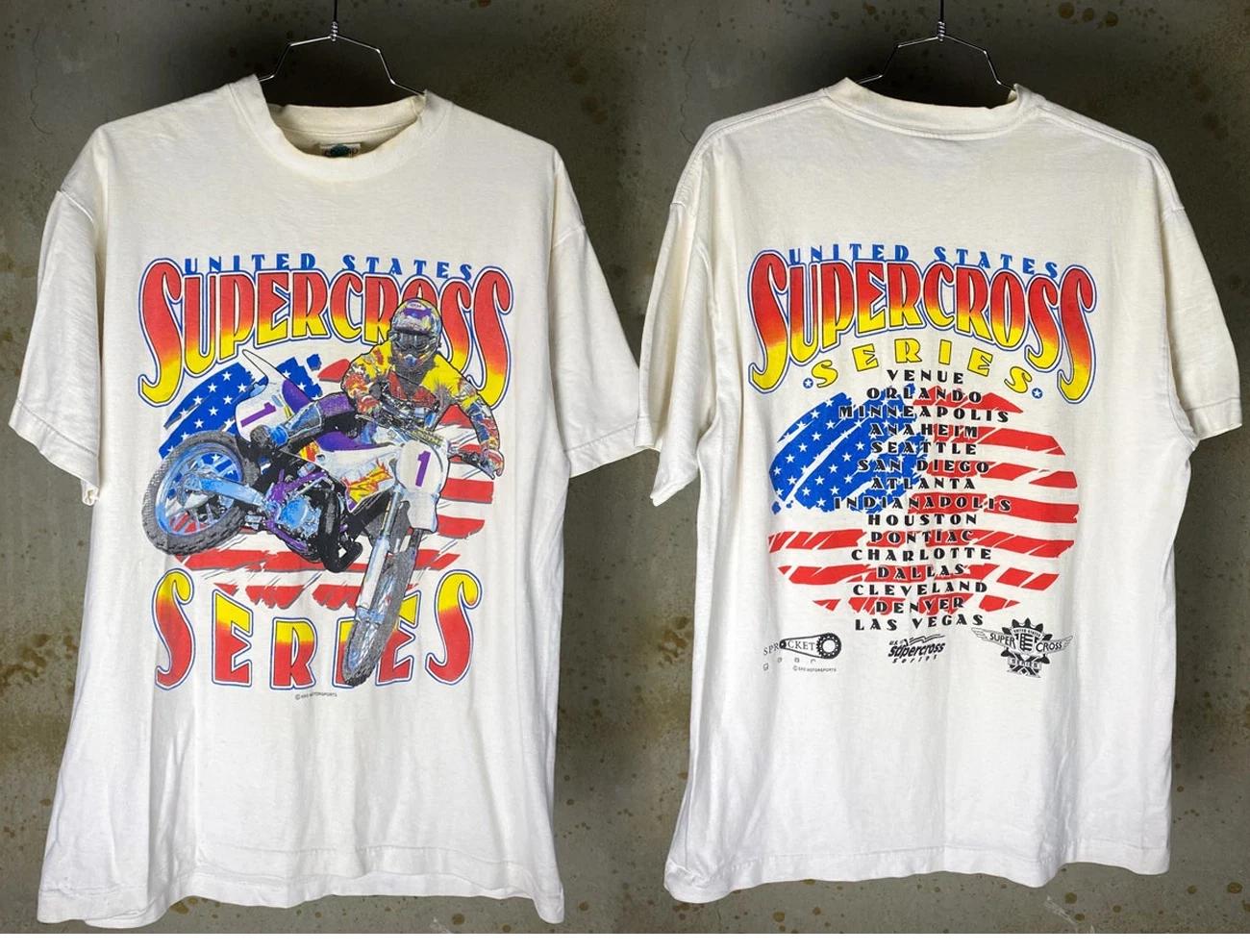 

Vintage 1995 US Supercross Series T-Shirt 3XL