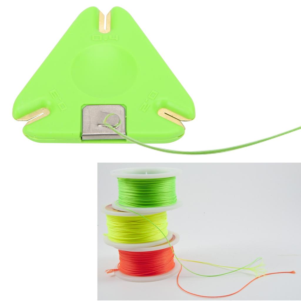 Outil d'épluchage de tresse gainée de pêche Outil de retrait de ligne gainée Coupe-ligne Accessoire de pêche