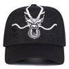 Men Women Chinese Dragon Embroidered Baseball Cap, Adjustable Snapback, Couple Streetwear Hip Hop Visor