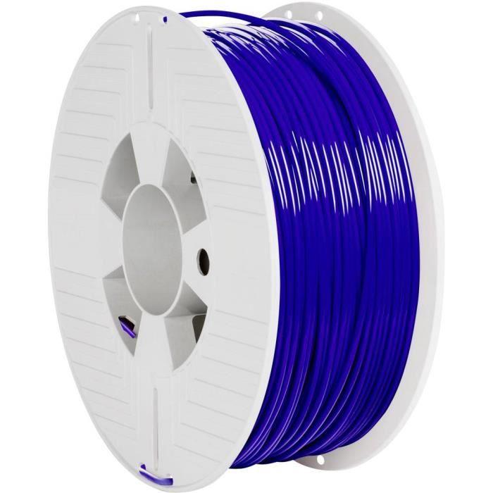 Filament PETG Verbatim 55063 - Bleu RAL 5002 - 2.85 mm - 1 kg