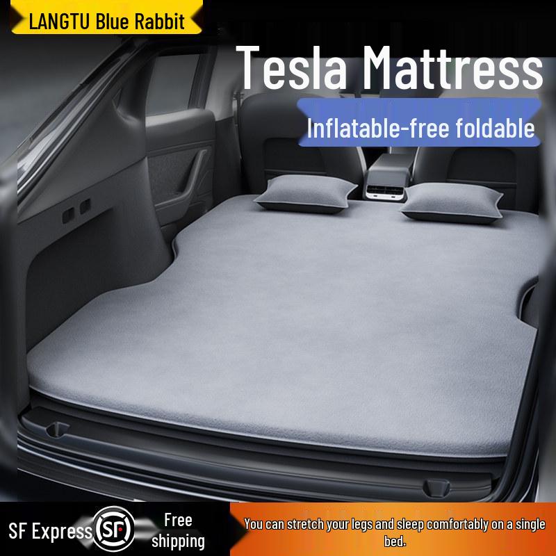 Kompatibel mit Tesla Model Y/3 Campingausrüstung: Isomatten, Hilfsmittel, Aufblasbare Rucksäcke
