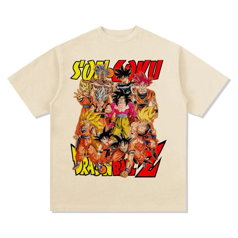 Dragon Ball Japanese Anime Y2K Tshirt 2026 Summer New Unisex Women Anime Enthusiasts Casual Comfortable Fashion Streetwear Shirt